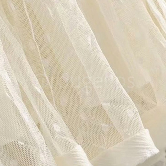 Backless Babydoll Short Dress in Beige - Picture 7 of 16